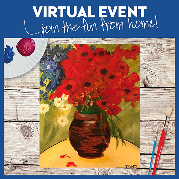 Live Virtual Event - Paint in the safety of your own home!